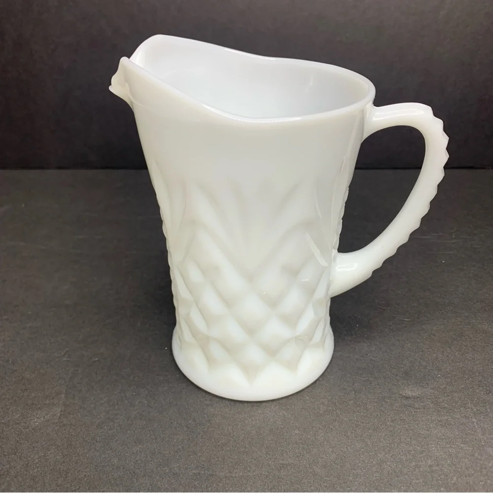 Vintage Anchor Hocking Milk Glass Creamer